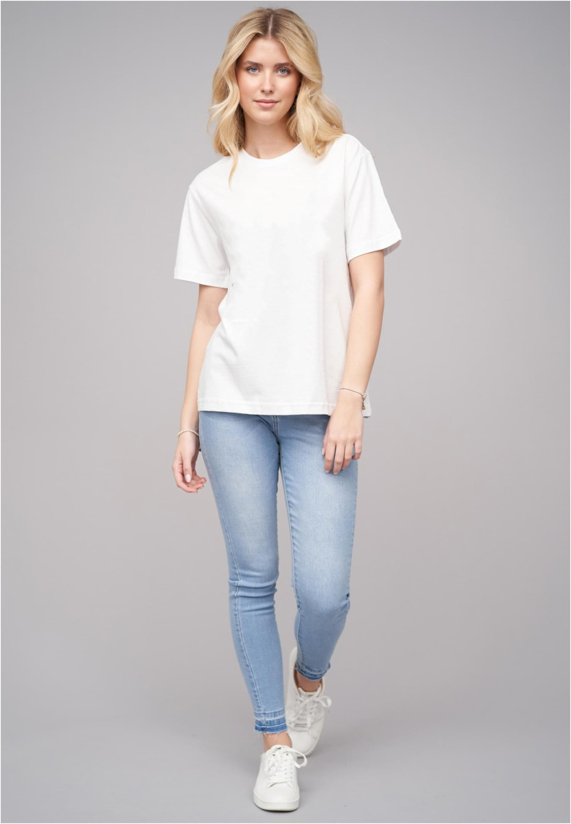 Ladies 77 Limoncello White Tee