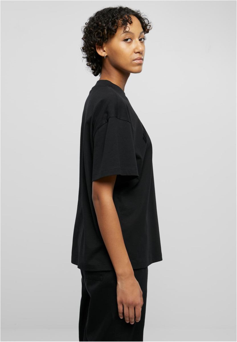 Ladies Oversized Flock Tee