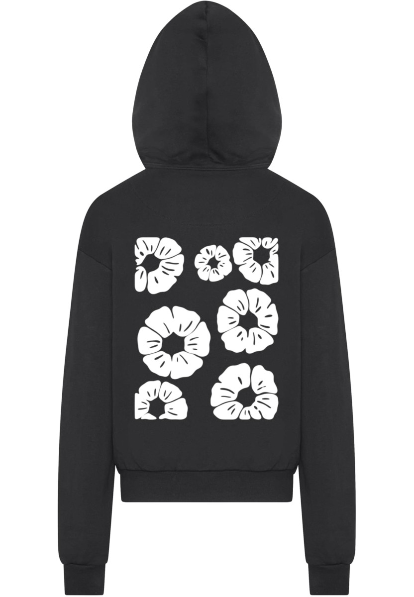 Bold Flowers Heavy Cotton Box Hoody