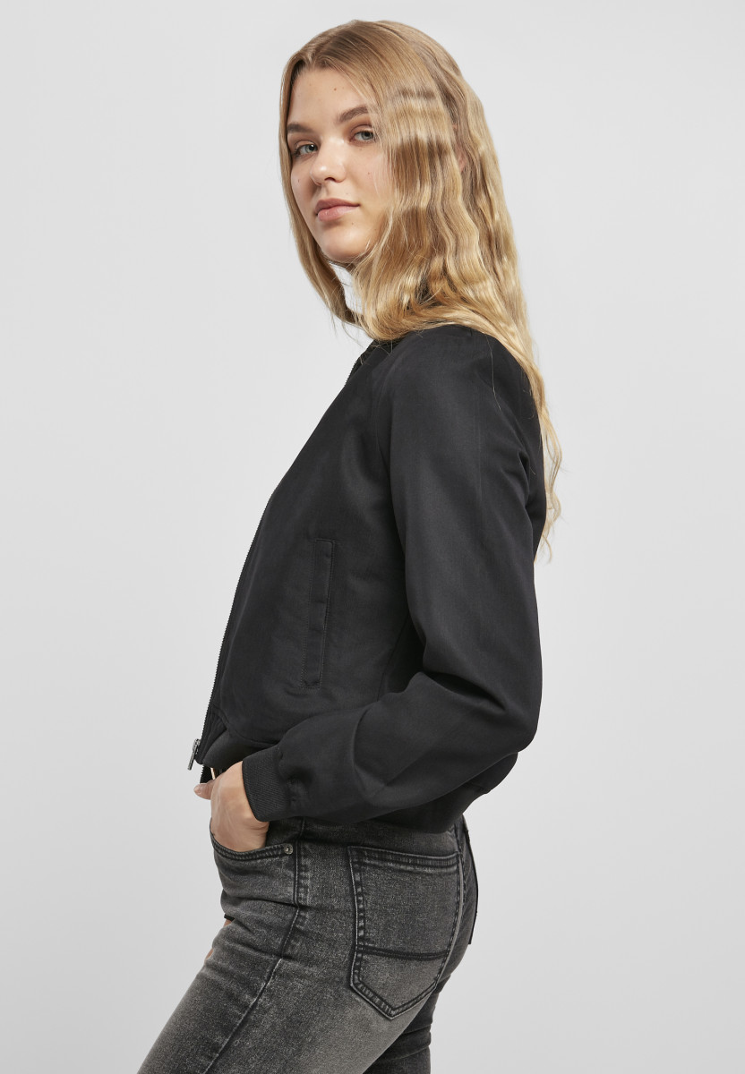 Ladies Viscose Twill Blouson