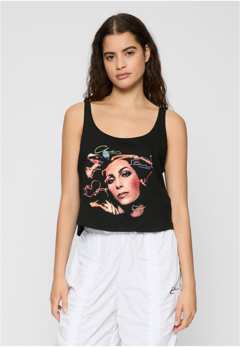 Ladies Cher Colour Tank Top