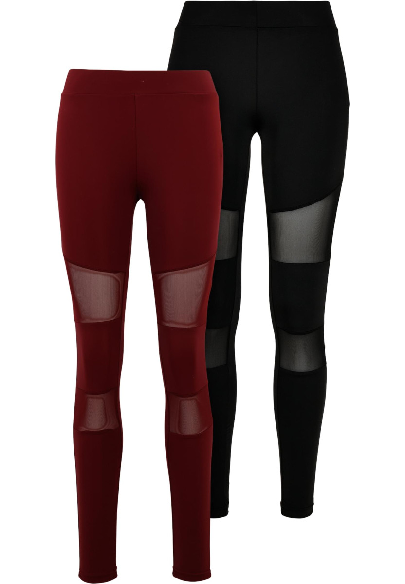 Ladies Tech Mesh Leggings 2-Pack