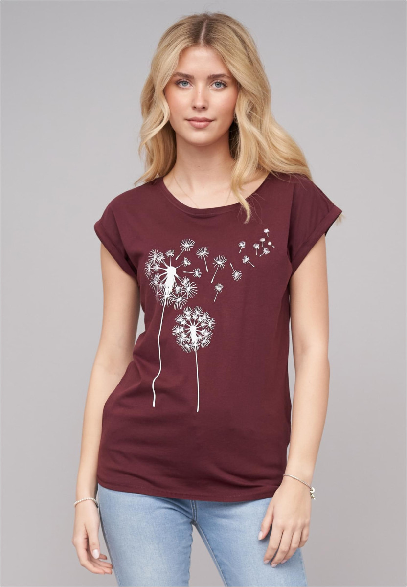 Ladies 77 Pusteblume Cherry Tee