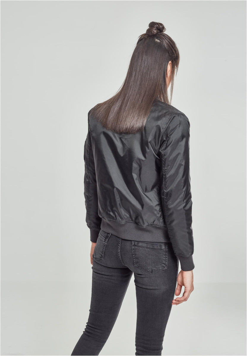 Ladies Basic Bomber Jacket