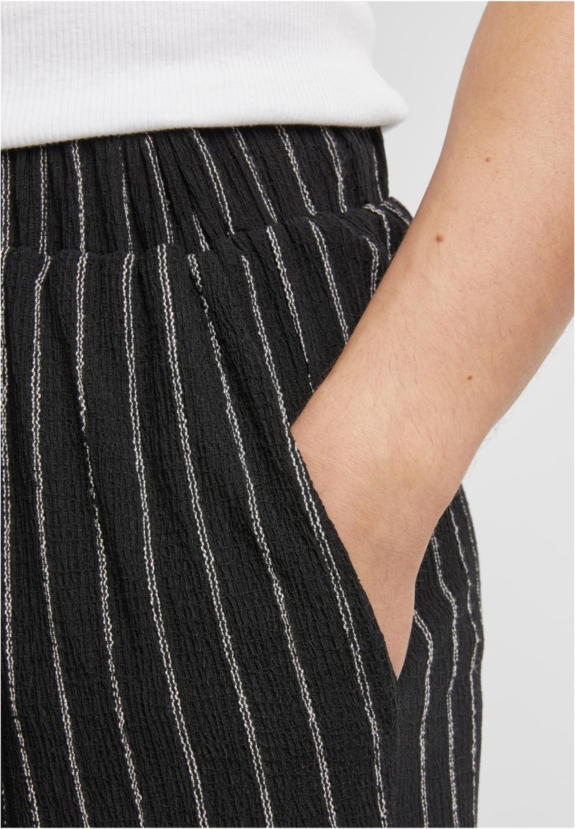 Striped Crinkle Resort Shorts