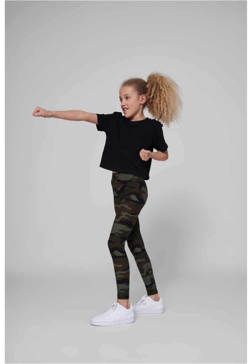 Girls Cropped Jersey Tee