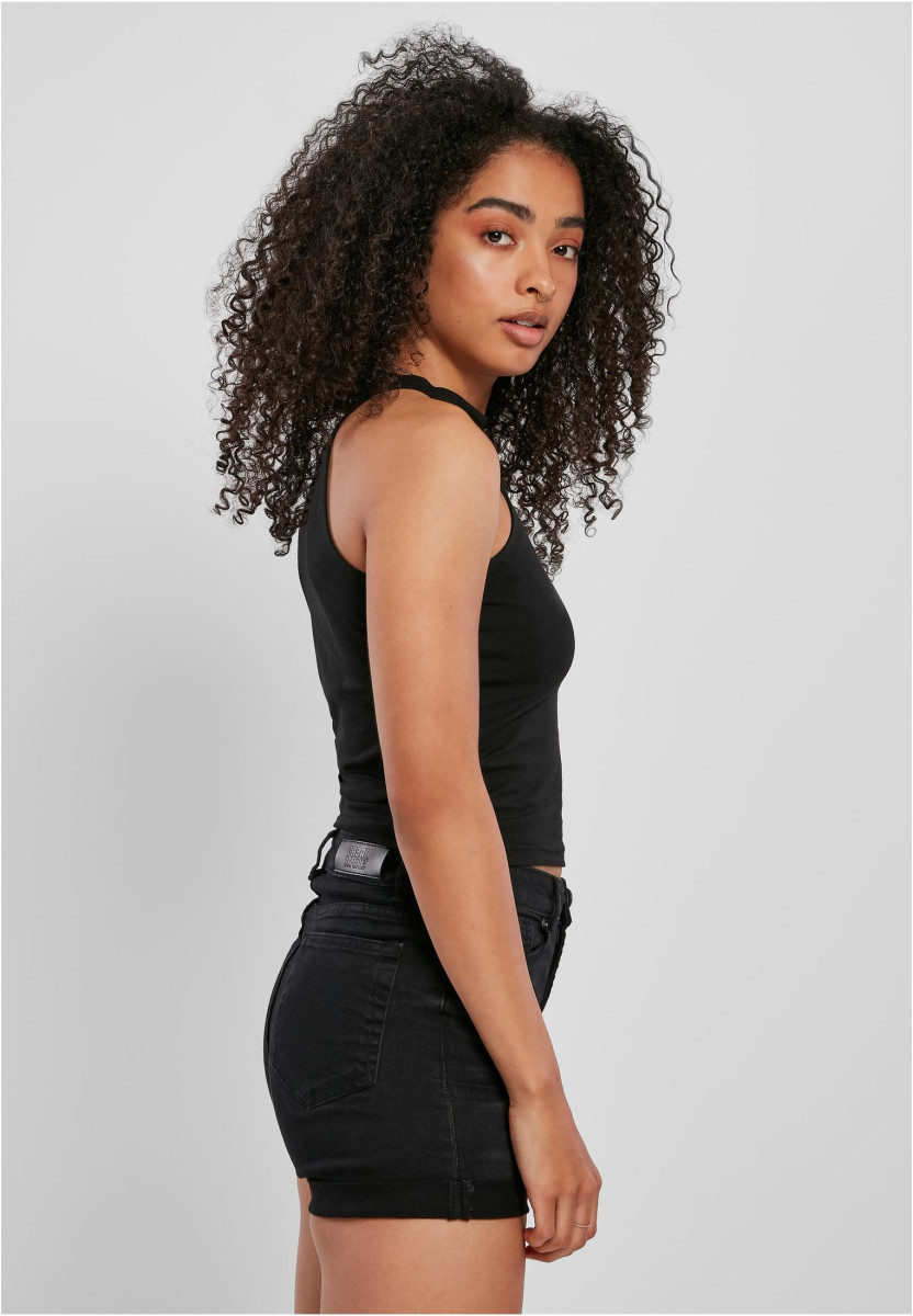 Ladies Dragon Turtleneck Short Top