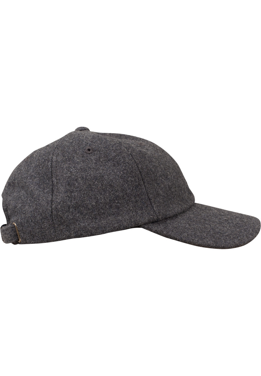 Low Profile Melton Wool Dad Cap