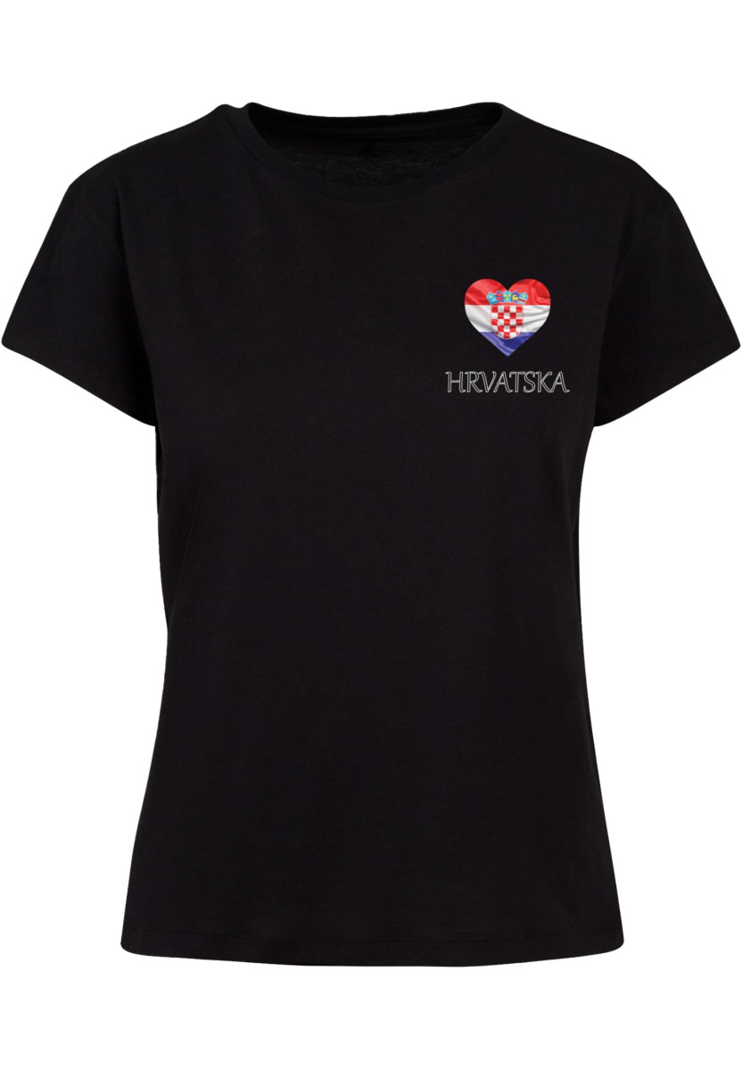 Ladies Merchcode Football - Croatia T-shirt