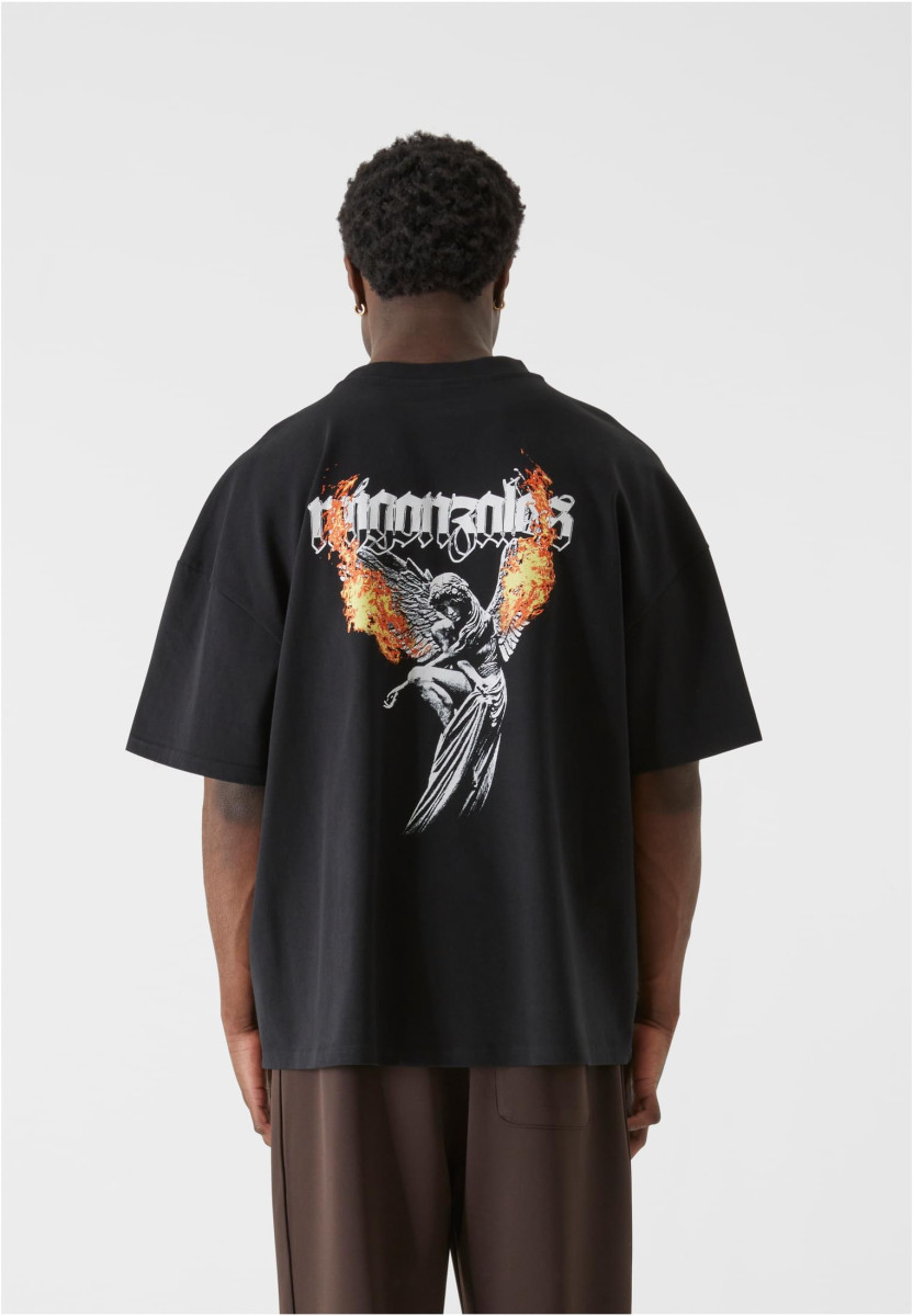 MJG Heavy Oversized Tee - Burning Wings