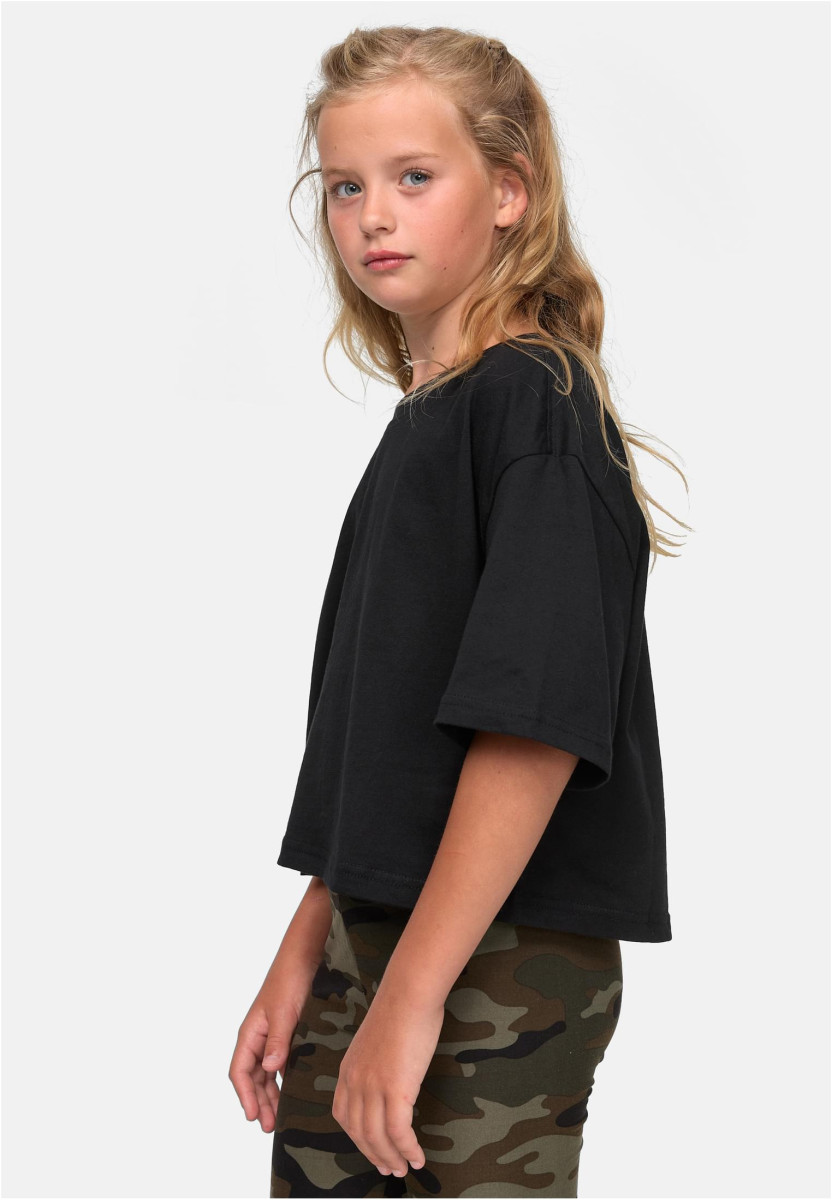 Girls Short Kimono Tee