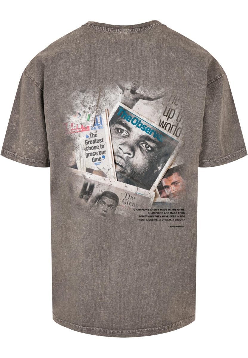 Muhammad Ali - LEGENDS NEVER DIE Acid Washed Heavy Oversize Tee