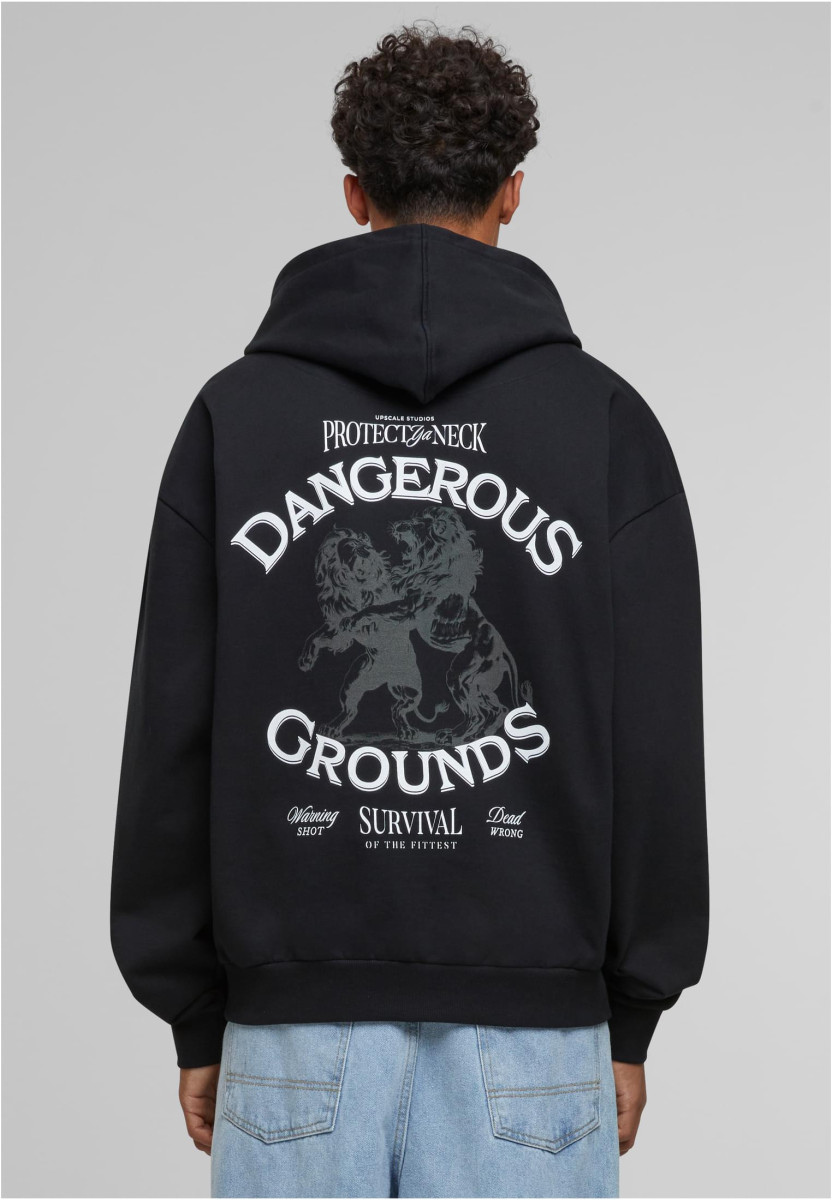 Dangerous Grounds Oversize Zip Hoody