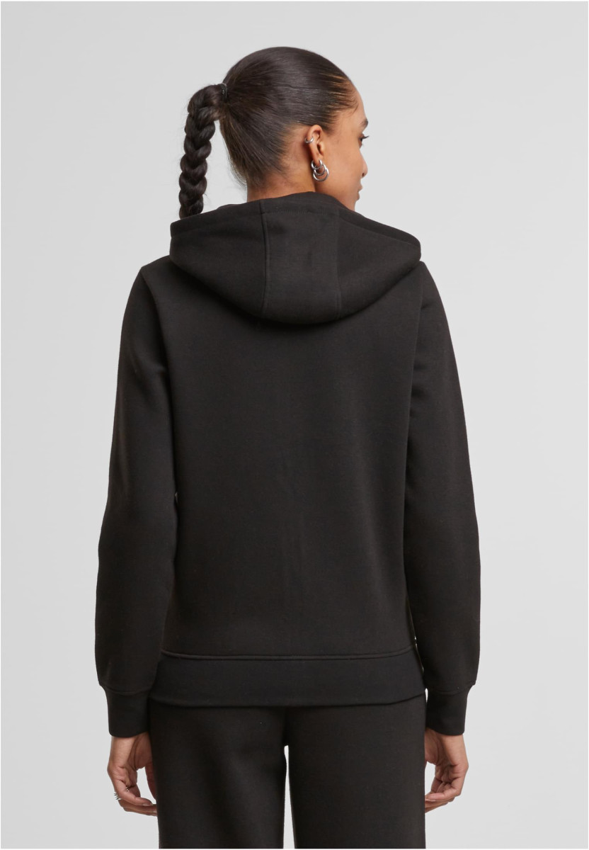 Ladies Basic Essential Zip Hoody
