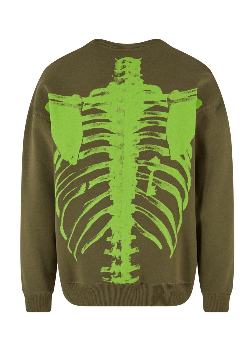 ZM243-002-1 Zoo York Skeleton Crewneck