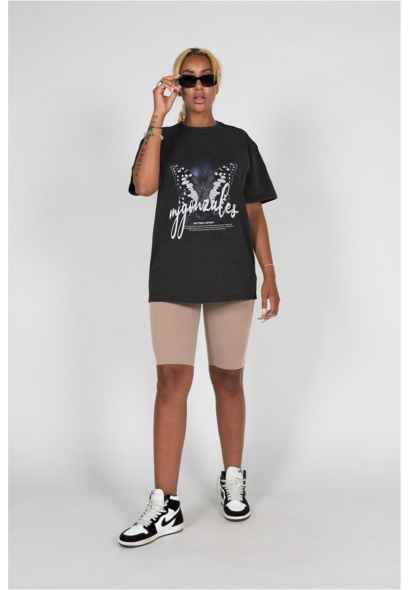 Ladies METAMORPHOSE V.7 Acid Washed Heavy Oversized Tee