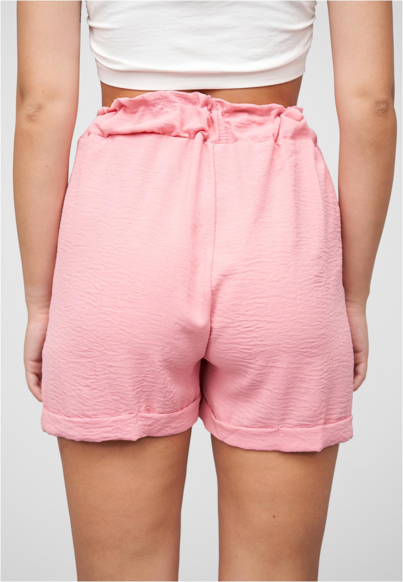 Musselin Short mit Umschlag und 2-Pockets