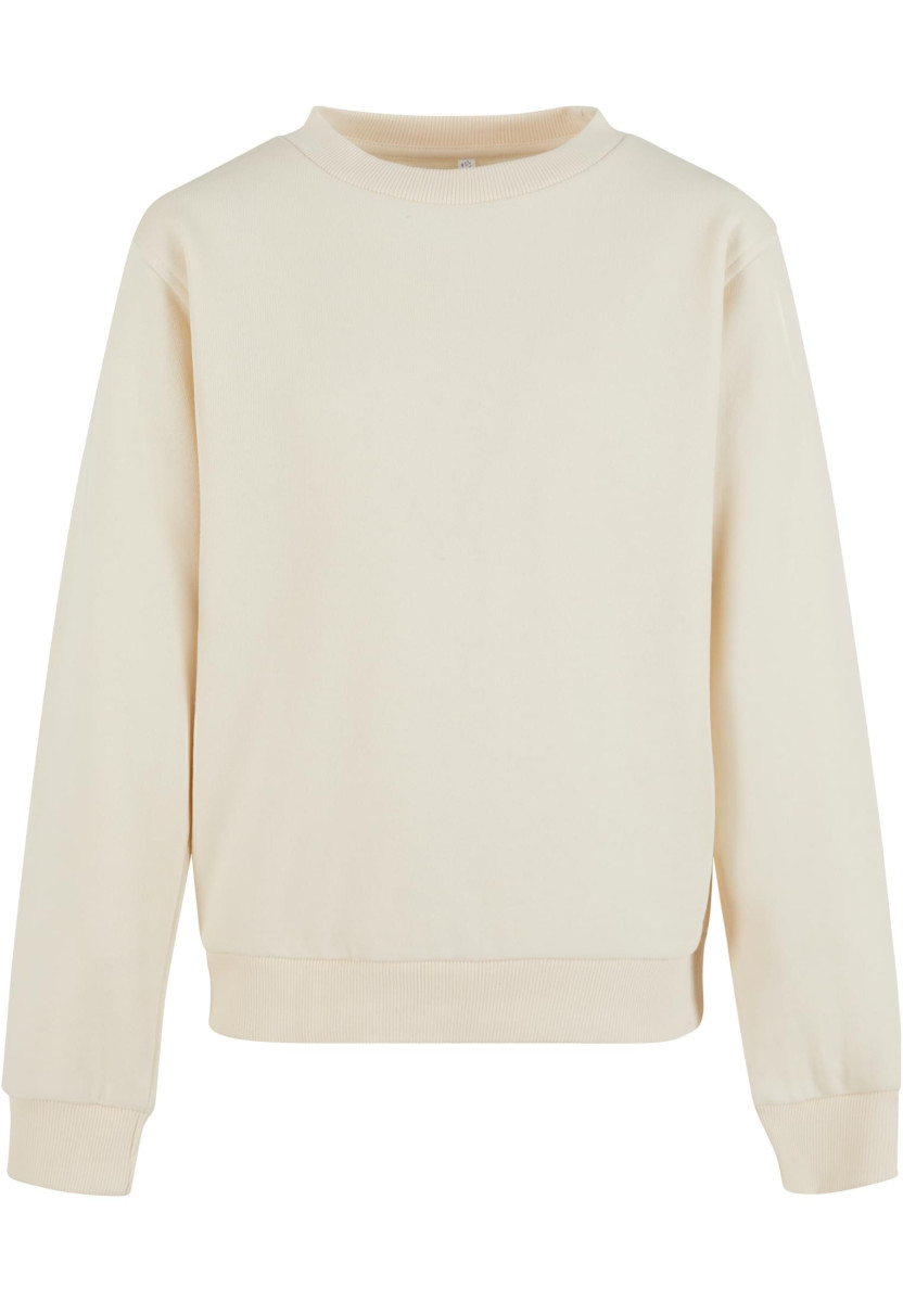 Girls Oversized Light Terry Crewneck