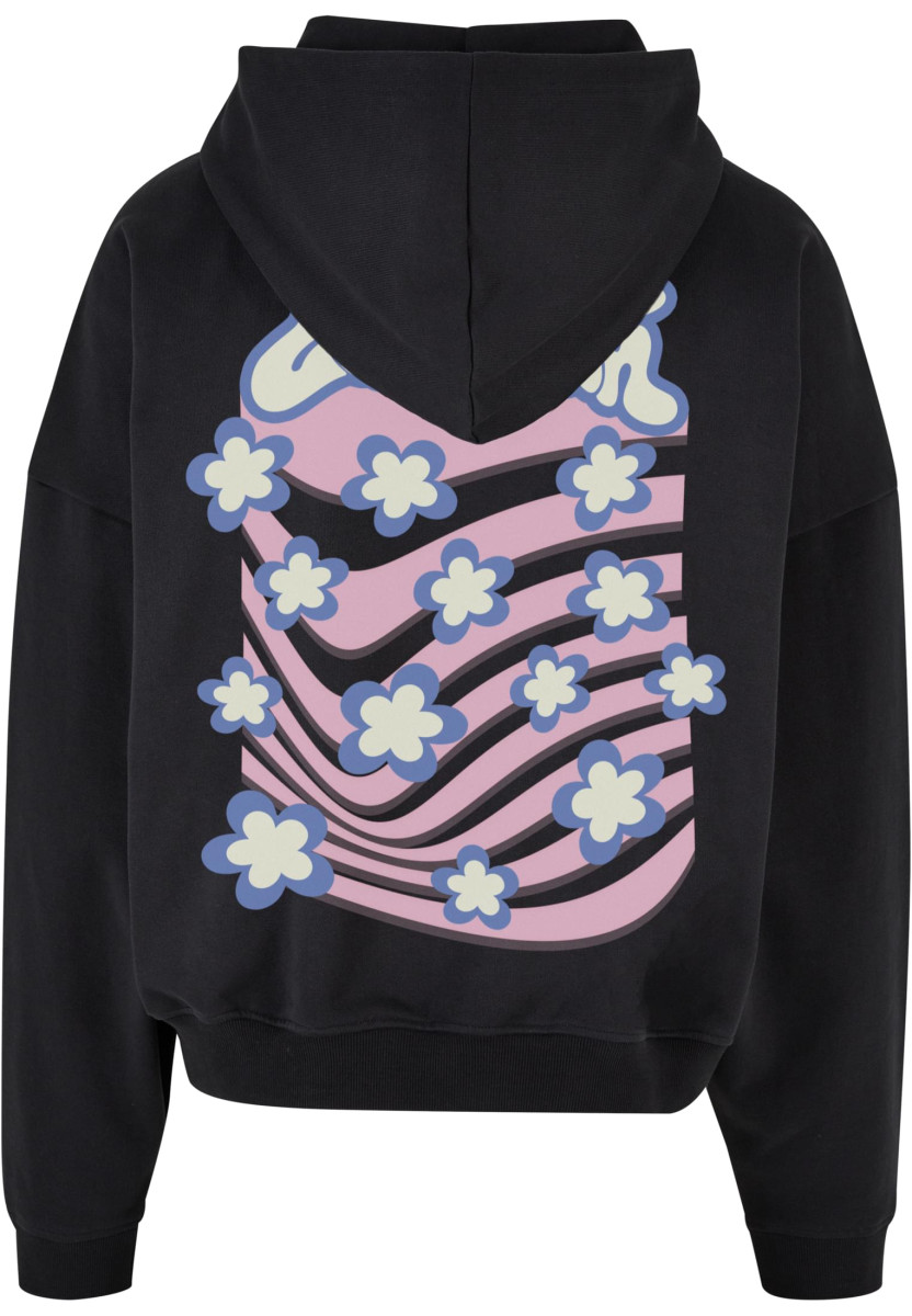 Lost Youth Zip Hoody - Flower Waves
