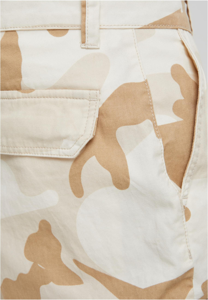 Straight Leg Camo Cargo Pants