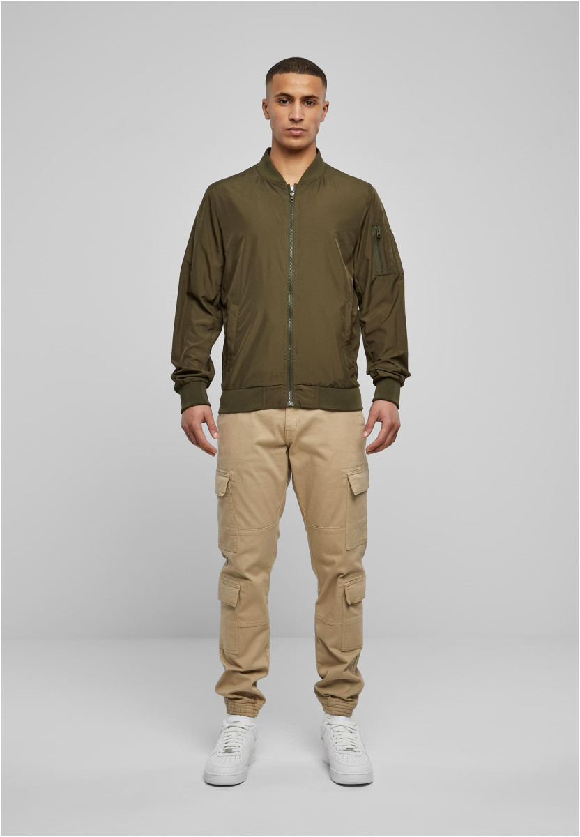 Nylon Bomber Jacket