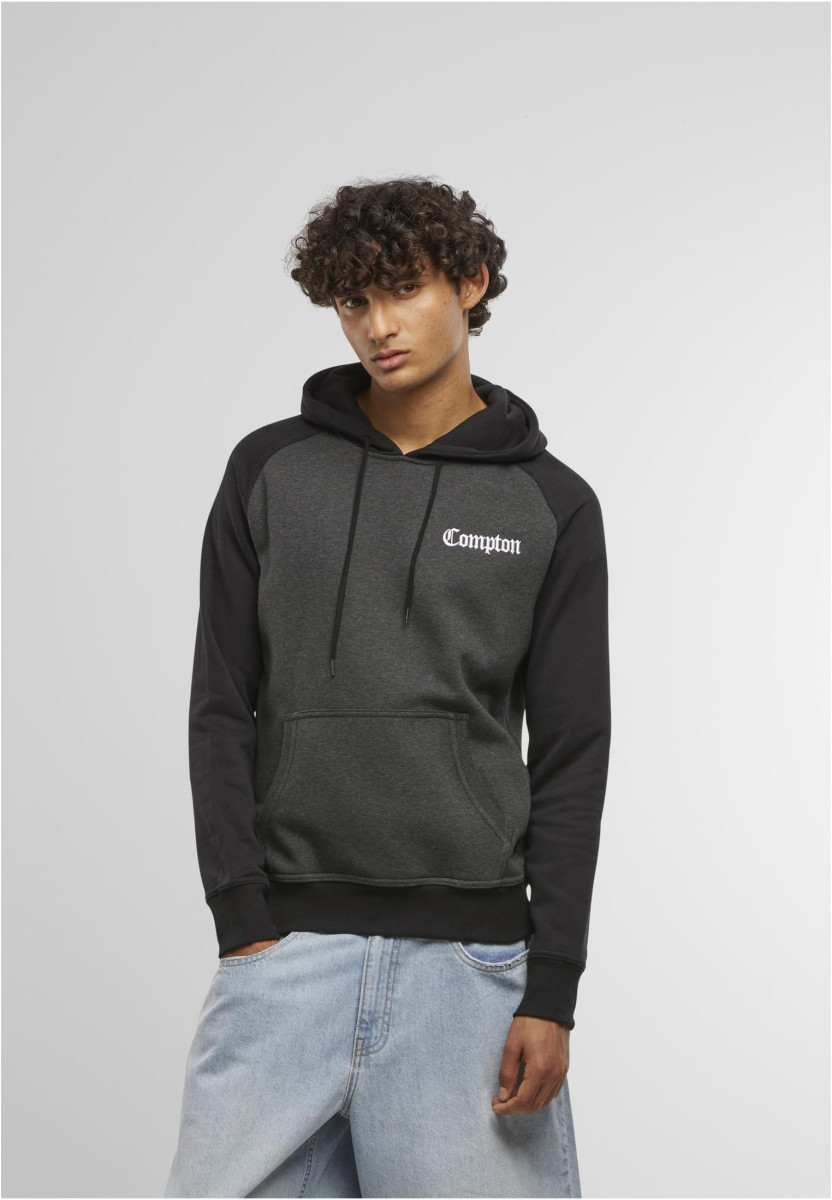 Compton Wording EMB Raglan Hoody
