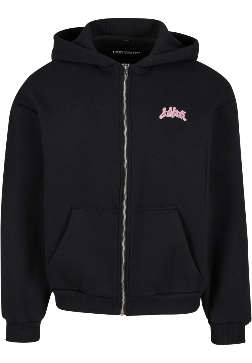 Lost Youth Oversized zip Hoodie - Responsibly Irresponsible