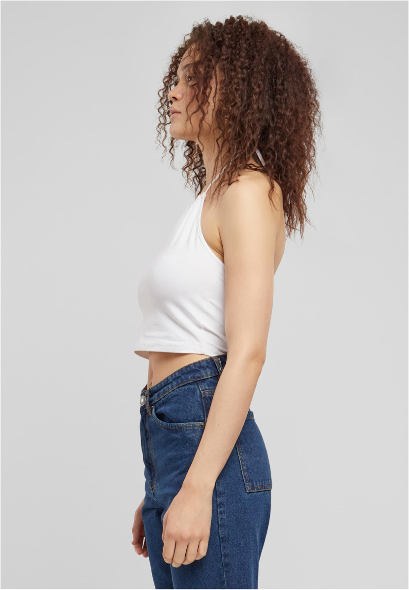 Ladies Cropped Neckholder Top 2-Pack