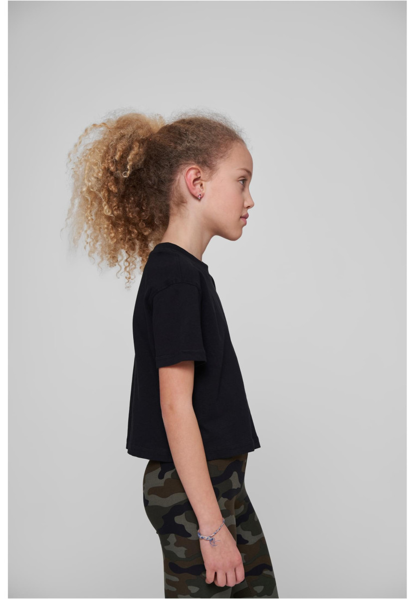 Girls Cropped Jersey Tee