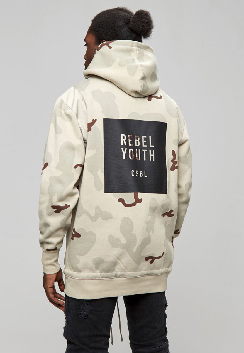 CSBL Rebel Youth Half Zip Hoody