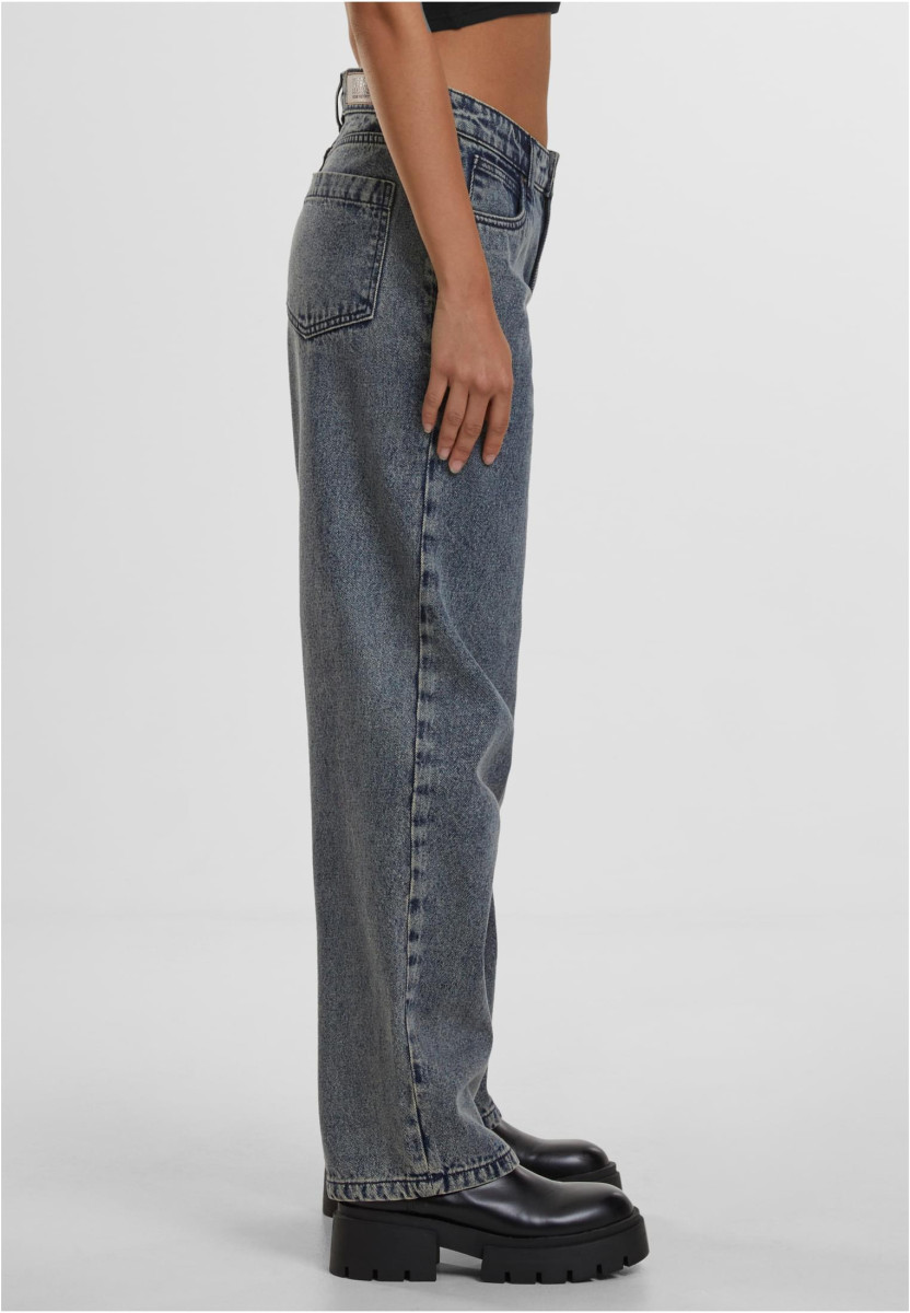 Ladies Mid Waist 90?s Jeans