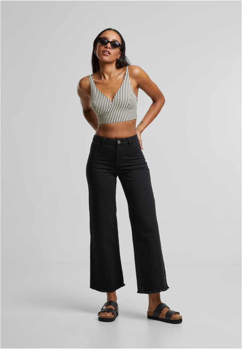 Ladies Relaxed Straight Fit Denim