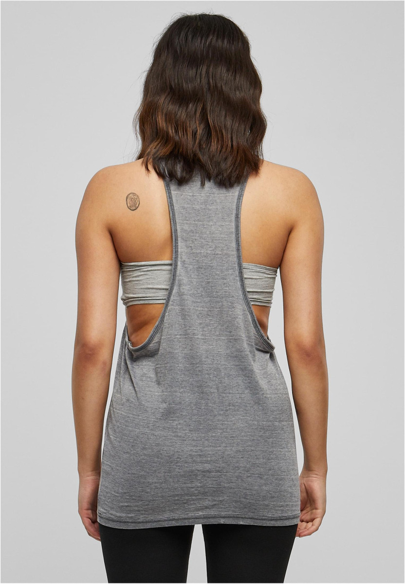 Ladies Loose Burnout Tank