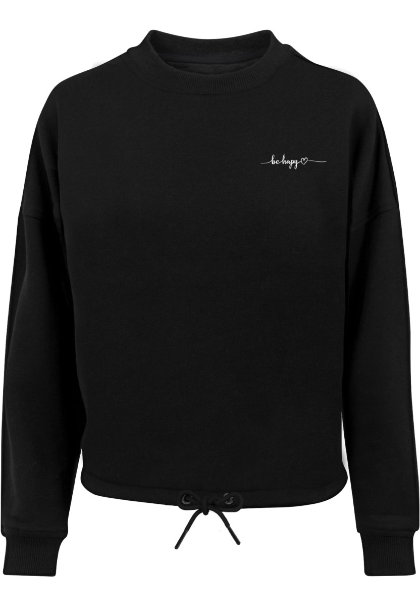 Ladies Be Happy Oversize Crewneck