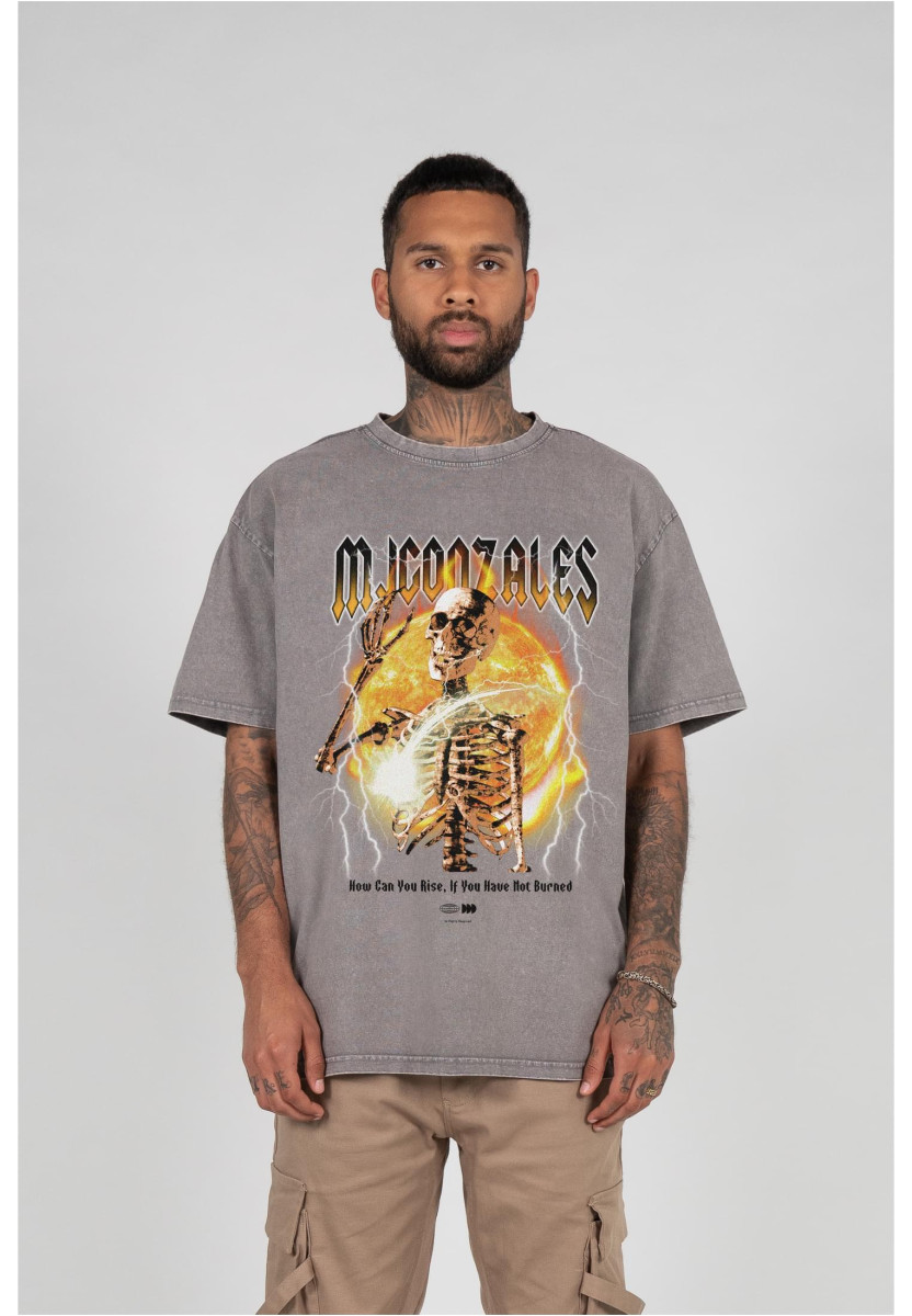 HELLRDIE x Acid Washed Heavy Oversize Tee
