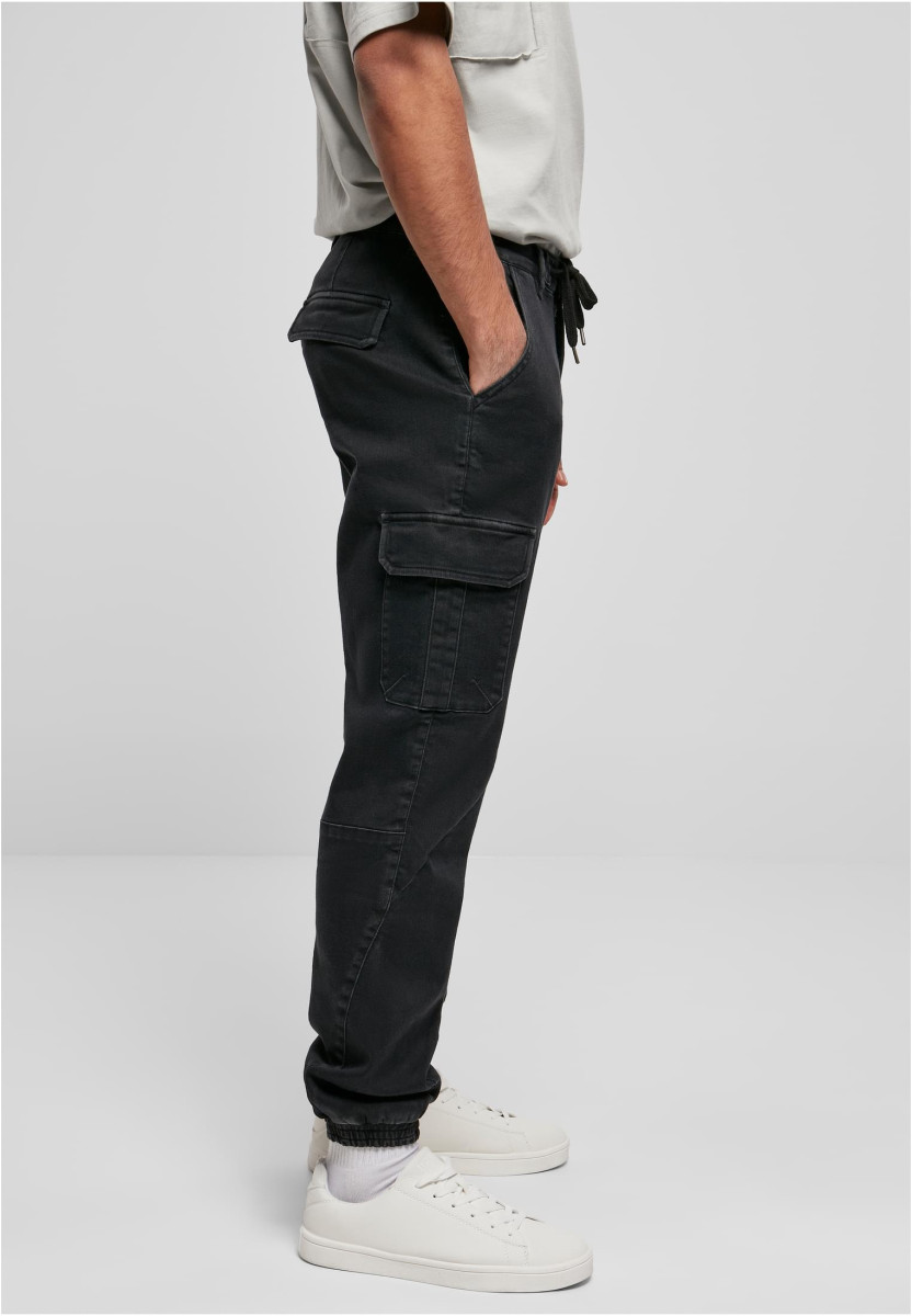 Knitted Cargo Jogging Pants