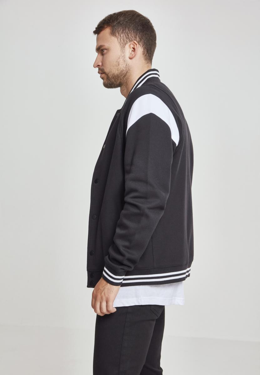 Inset College Sweat Jacket