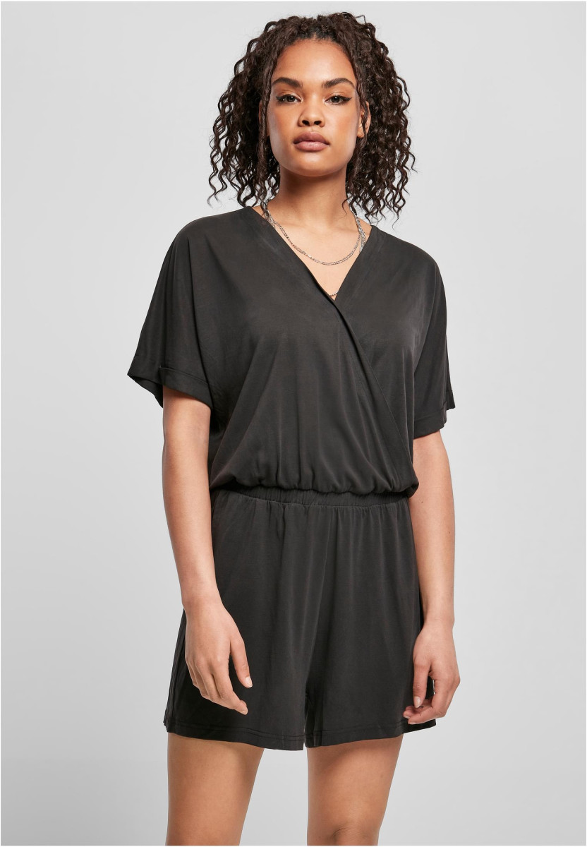 Ladies Short Modal Jumpsuit