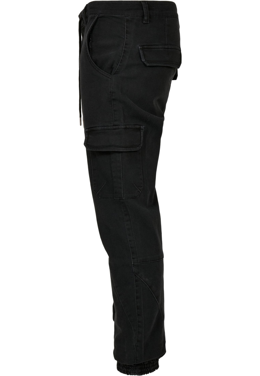 Knitted Cargo Jogging Pants