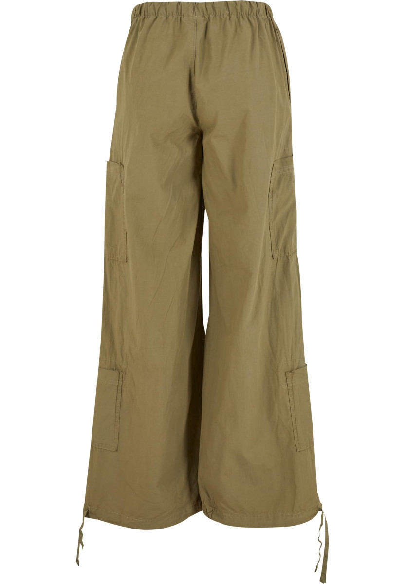 Ladies Cotton Cargo Parashute Pants