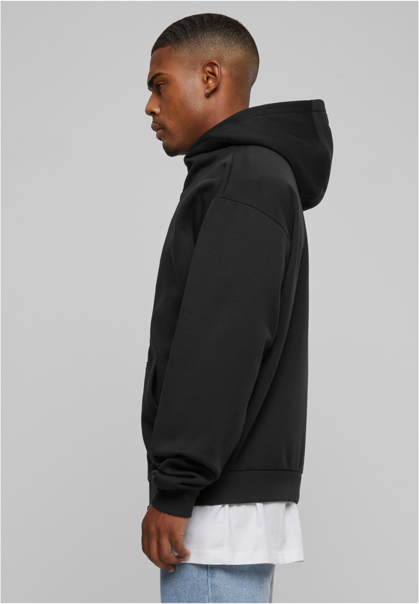 High Neck Zip Hoody