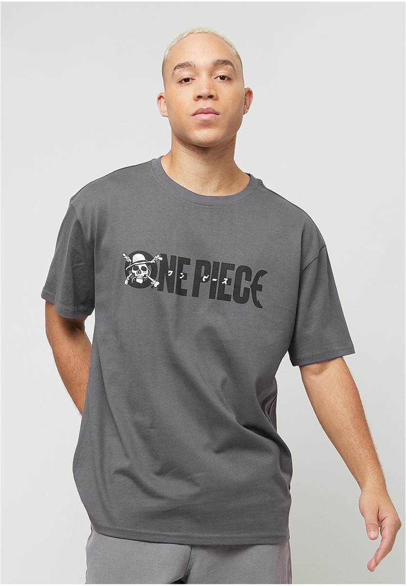 One Piece Jolly Roger Logo Oversize Tee