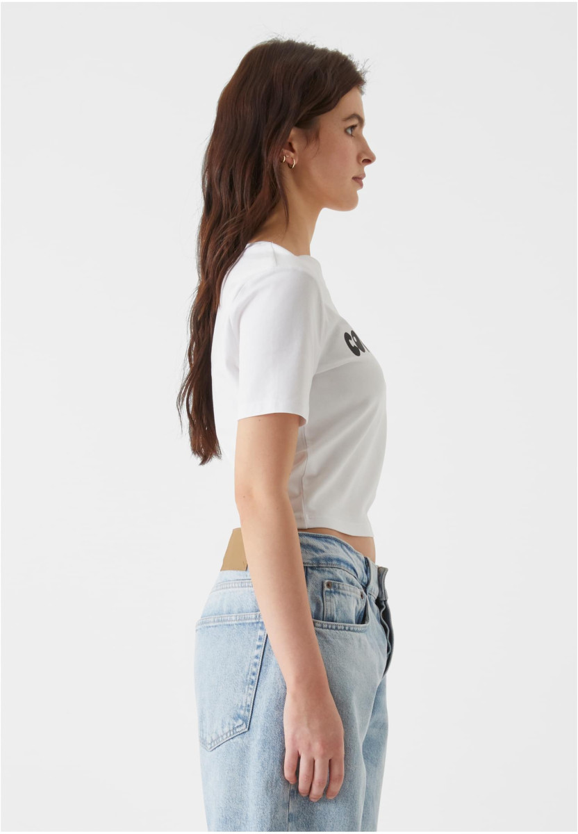 Lost Youth Ladies Cropped Tee - Cowboy Pillows