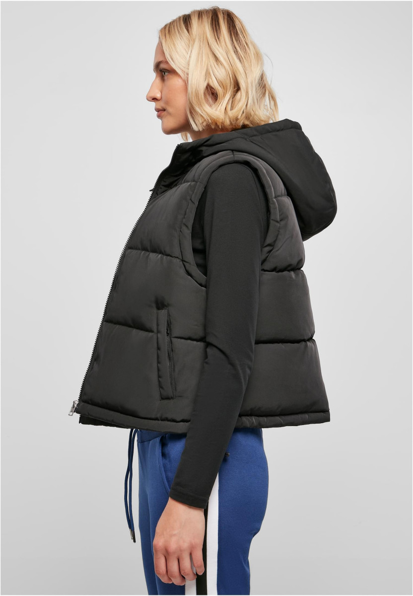 Ladies Recycled Twill Puffer Vest