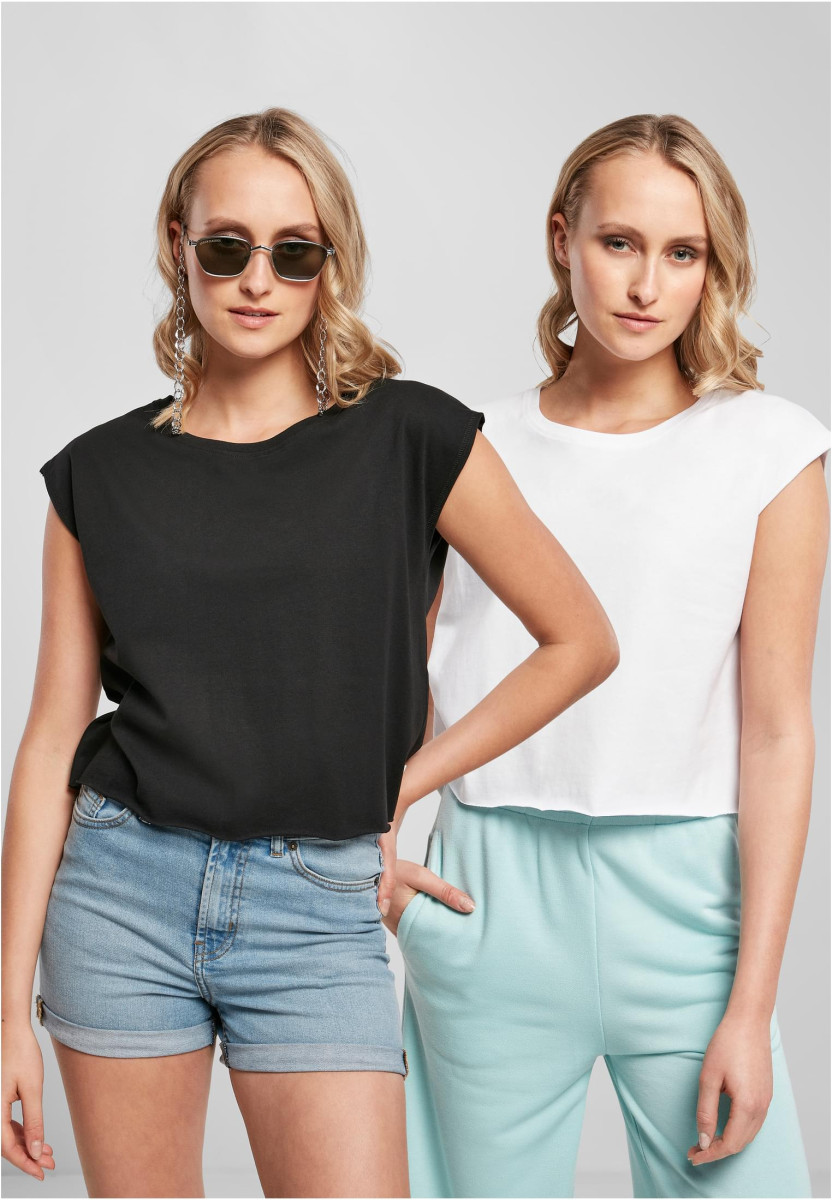 Ladies Organic Short Tee 2-Pack