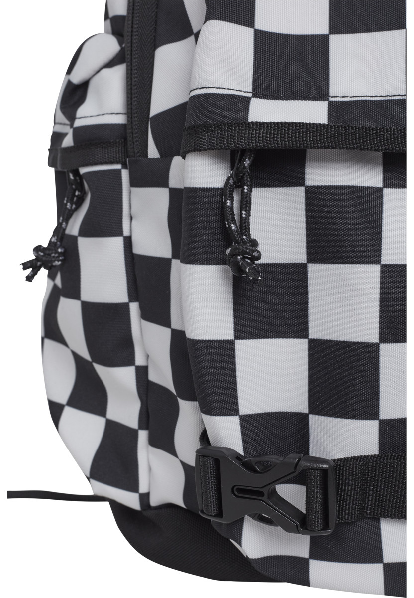 Backpack Checker black & white