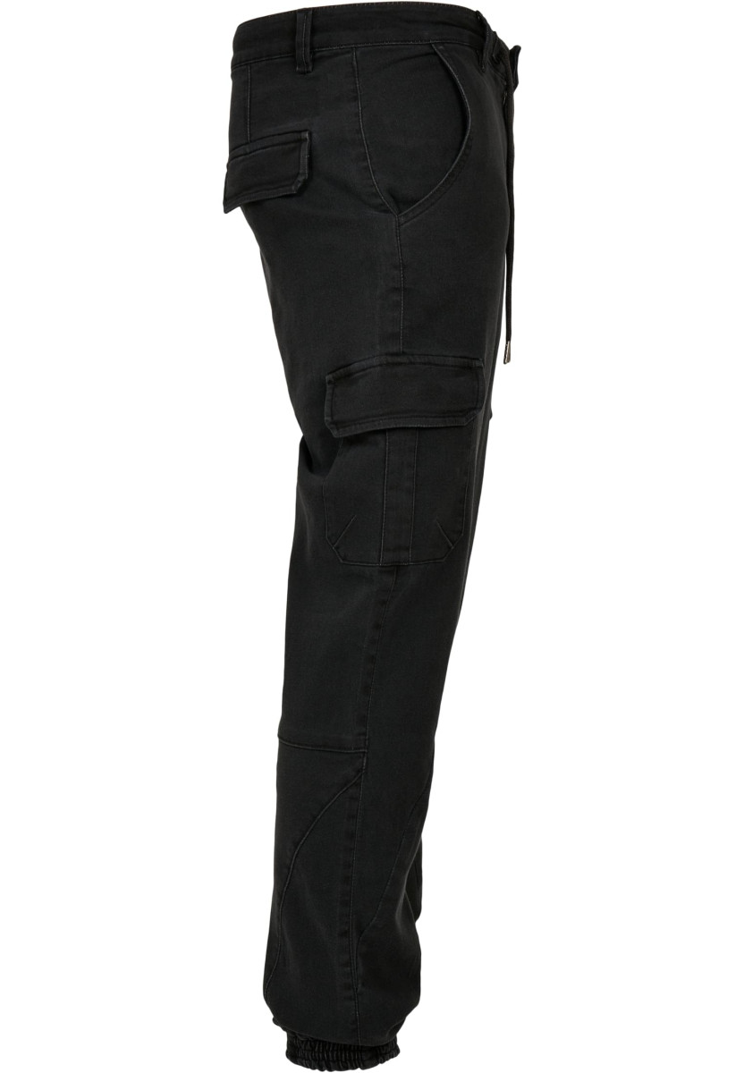 Knitted Cargo Jogging Pants