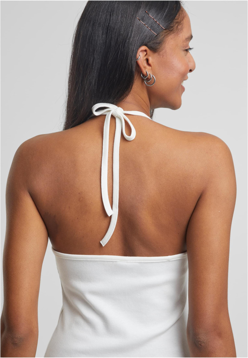 Ladies Rib Jersey Neckholder Dress