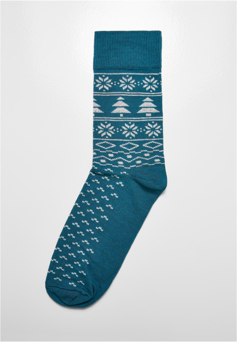 Norwegian Pattern Socks 3-Pack