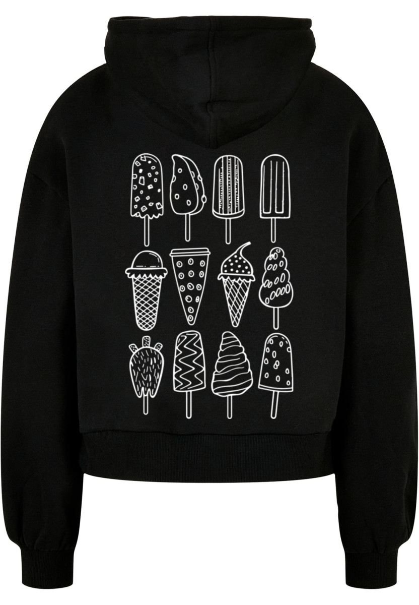 Ladies Ice Cream Oversized Hoody